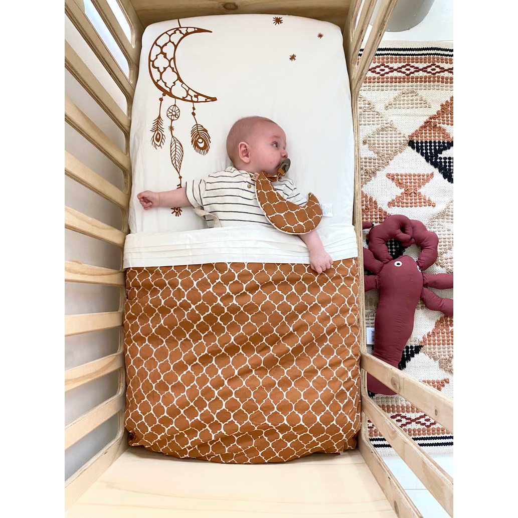 Pacifier / cuddle cloth 25x20 Once Upon a Dream Hazel Brown