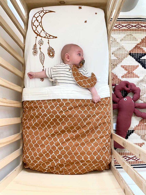 Pacifier / cuddle cloth 25x20 Once Upon a Dream Hazel Brown