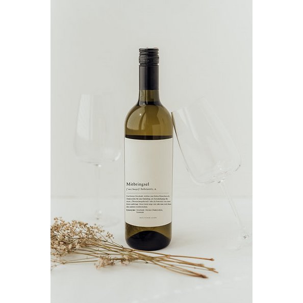 Zestaw etykiet na wino (2 sztuki) - różne motywy