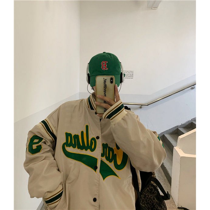 Vintage Harajuku Jacket Hip Hop Loose Jacket Women