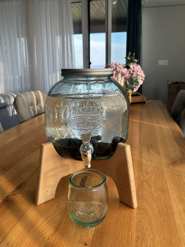 Fountain ôpure binchotan 6l with 4 coals Woody binchotan included