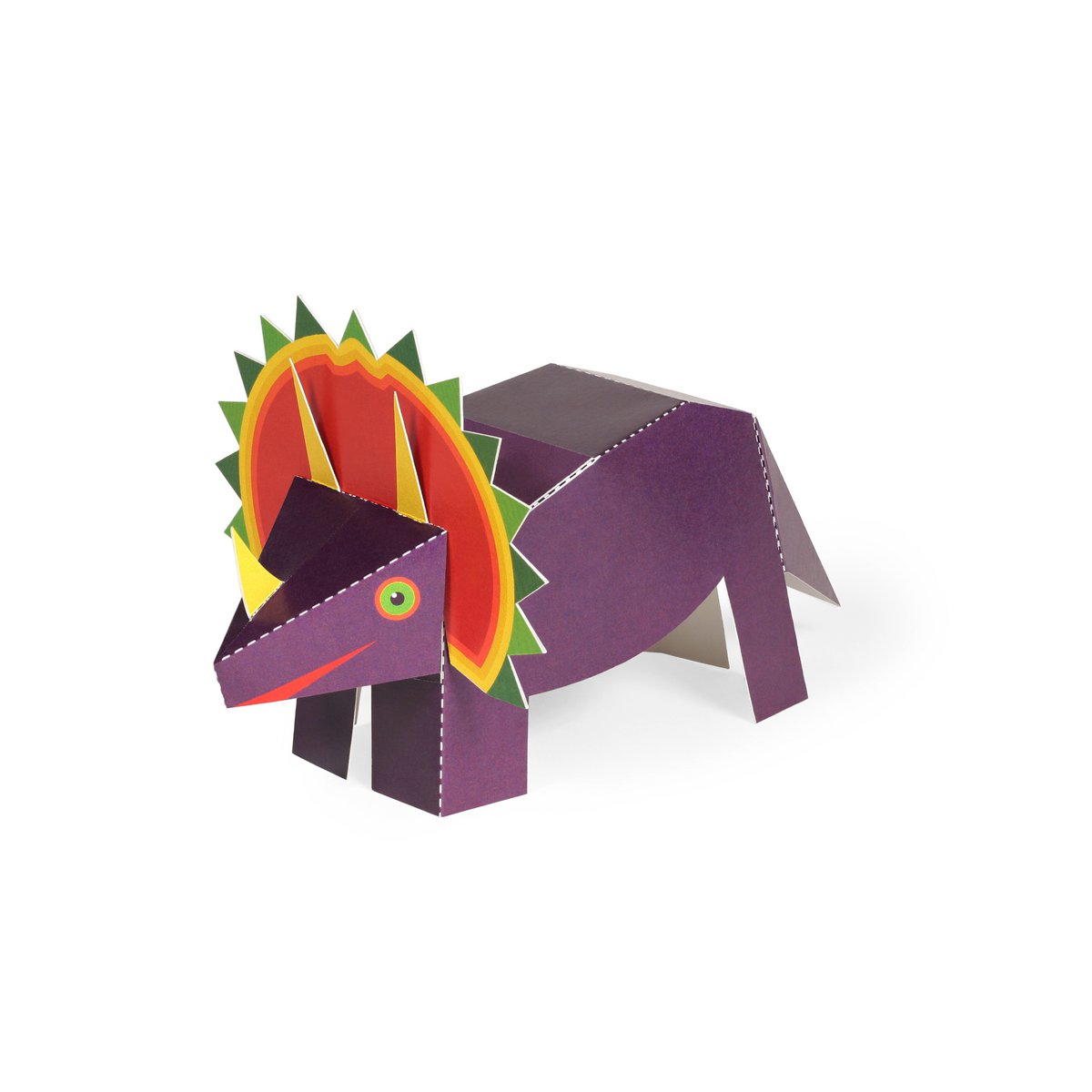 Jouets en papier dinosaures