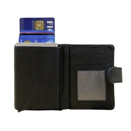 Cardprotector - Miniwallet - Mini wallet - Leather card holder leather - Credit card holder In 11 Colors