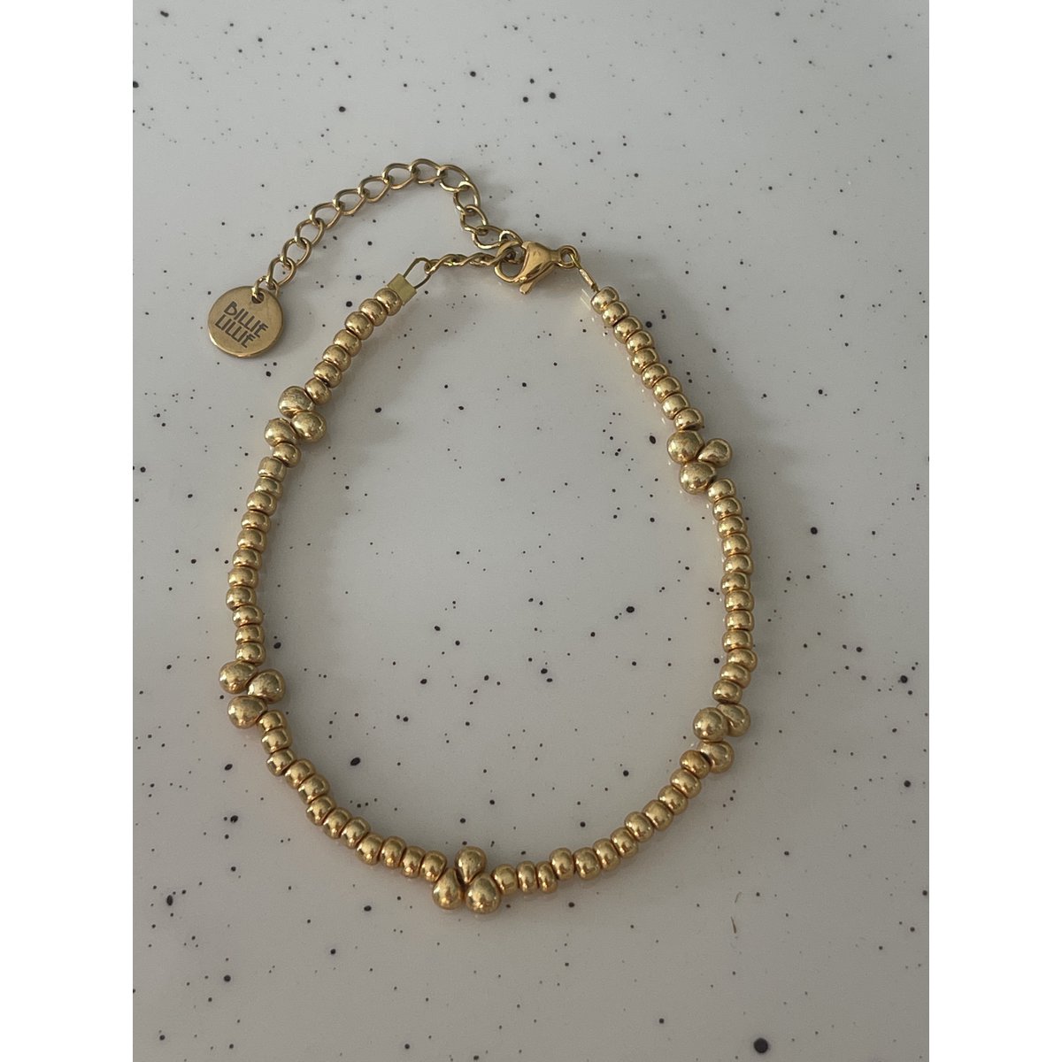 Armbånd dråber guld