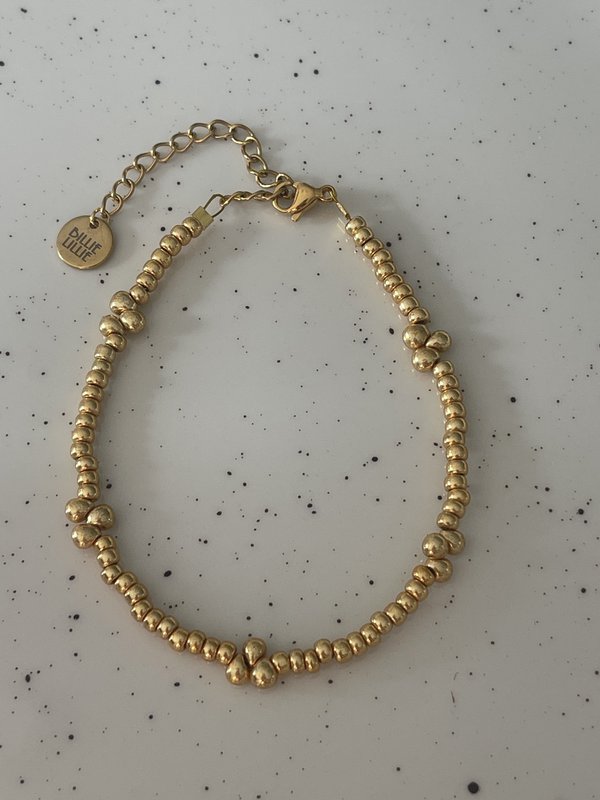 Armbånd dråber guld