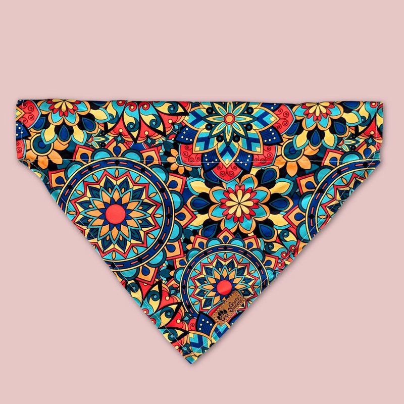 Bandana pour chien Mandala