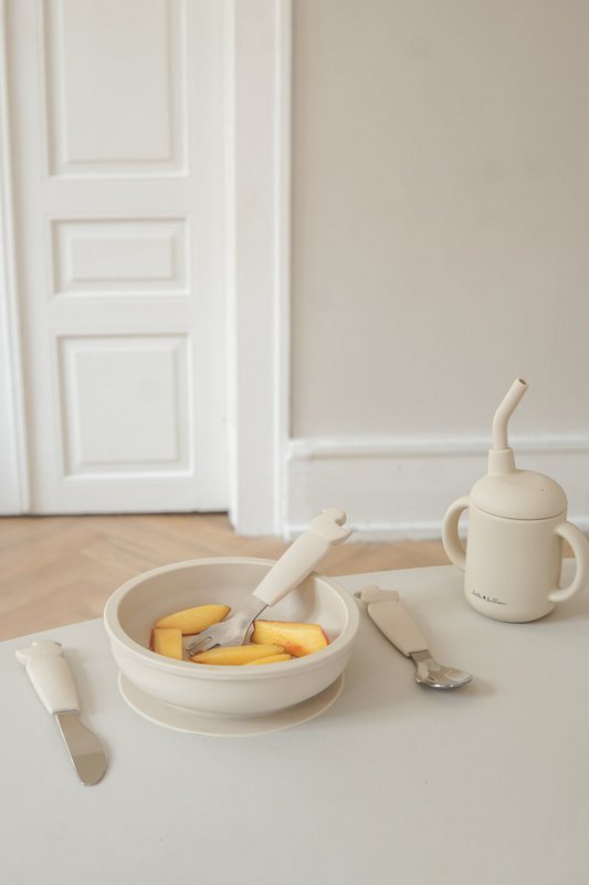 Silikone Sippy Cup - Oyster beige