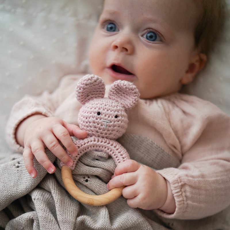 Bunt -teether - jasnoszary