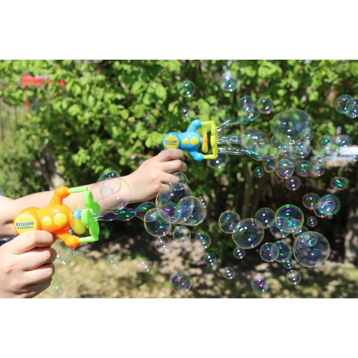 Seifenblasenpistole Bubble Fun, 2-fach sortiert