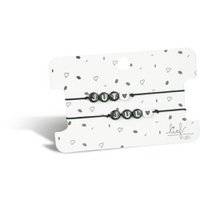 Bracelets Jut & Jul Black and white 2 pieces