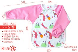 śliniaczek z rękawami Girly Stuff - śliniaczek niemowlęcy/maluch