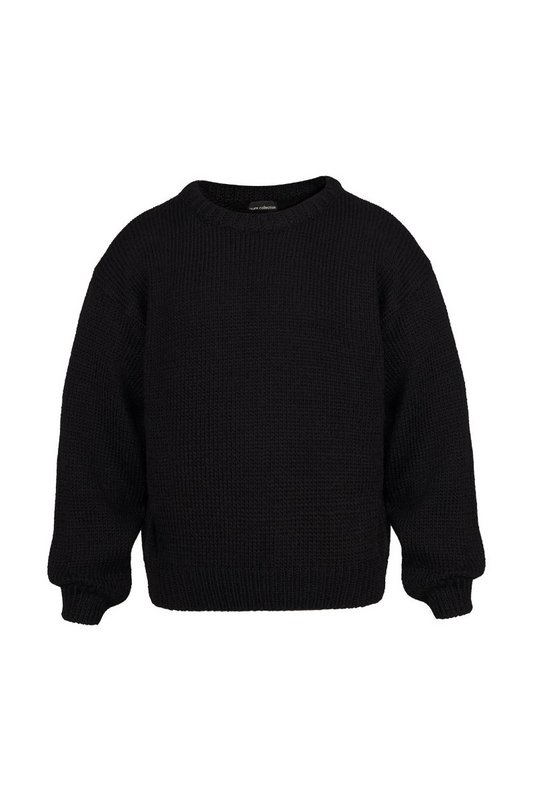 GIGI Wollpullover - Schwarz