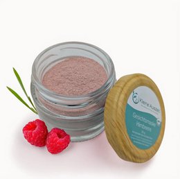 Facial mask raspberry - with vitamins and antioxidants, cares intensively