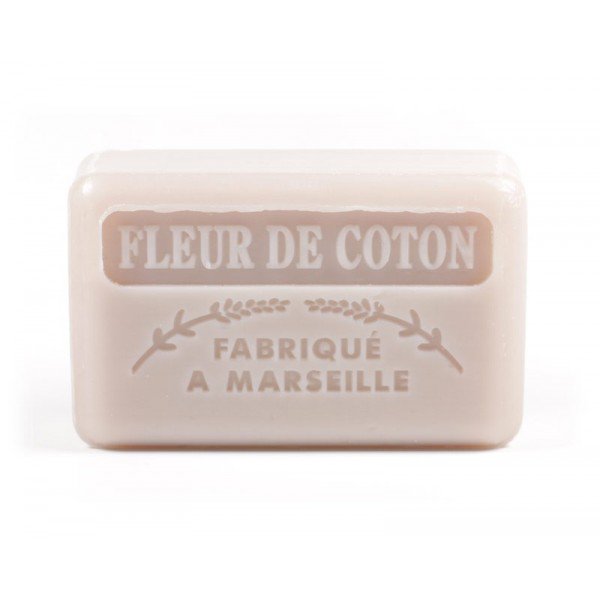 Savon de Marseille cadeauset: Musc, Fleur de coton, chevrefeuille, Pavot, Huile d'argan, Huile d'olive