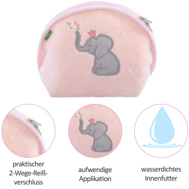 Olifant toilettas, roze