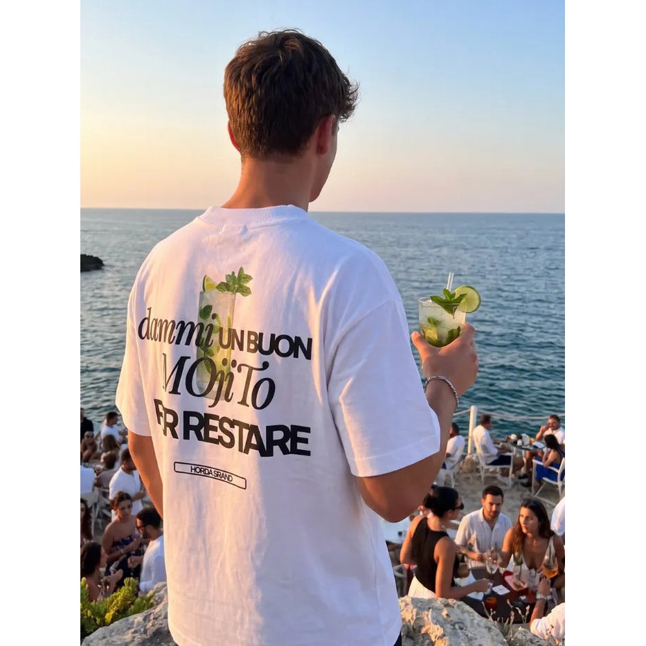 T-Shirt Mojito Edizione Limitata 20 Pezzi | Boxy Fit 200g Cotone Premium – Horda