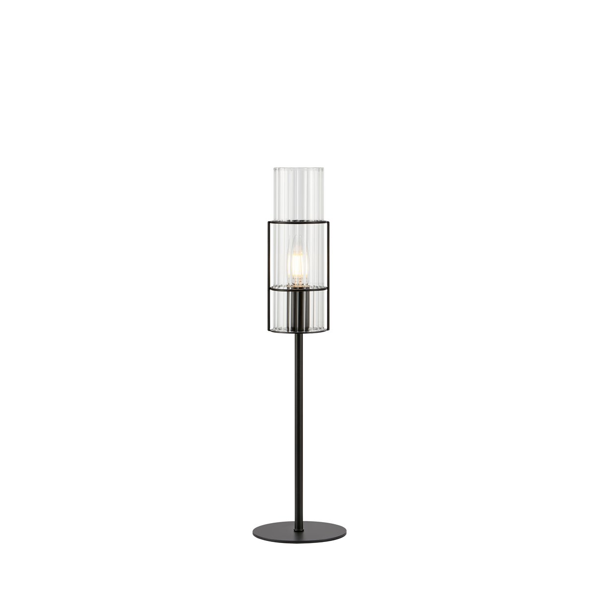 TUBO Table 1L 50cm Black/Clear