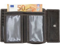 Arrigo Ladies Wallet - Brown Real Leather