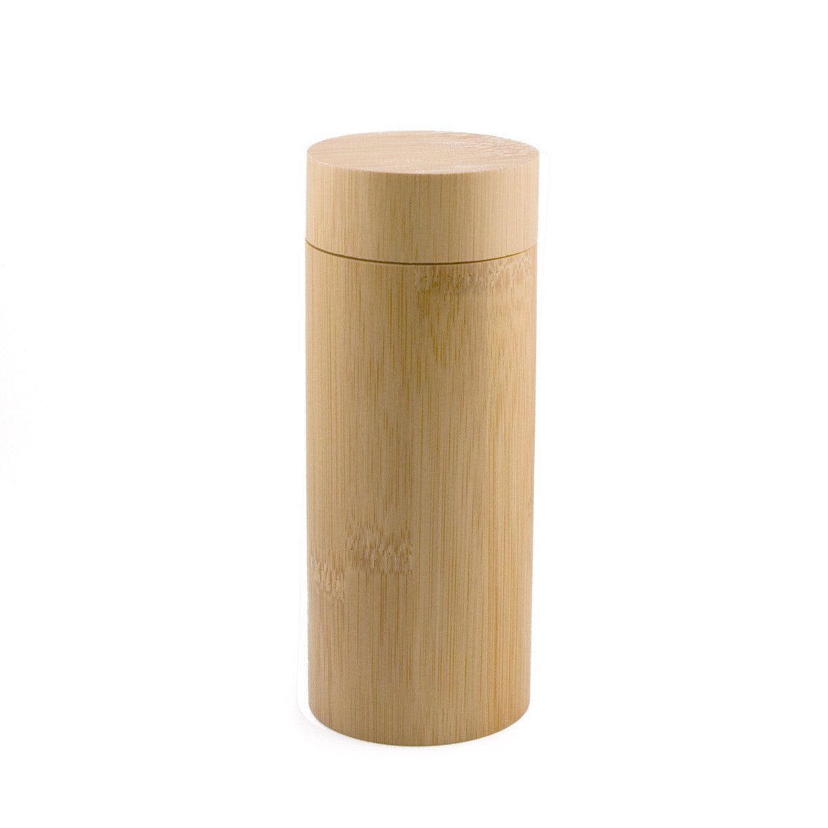 Tubo de almacenamiento de bambú para batidor de Matcha