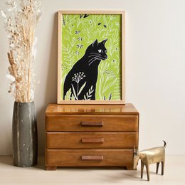 Affiches | Chat & Prairie