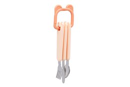 Cutlery set with Loop Tangerine