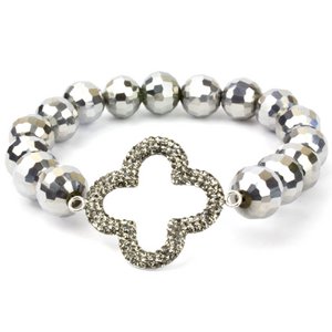 Bracelet Marie 925 silver black diamond
