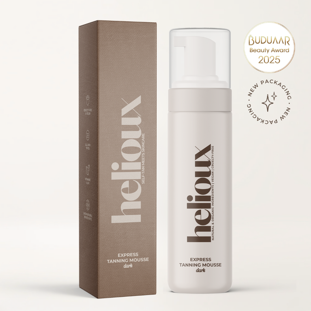 HELIOUX® EXPRESS SELF TAN MOUSSE DONKER