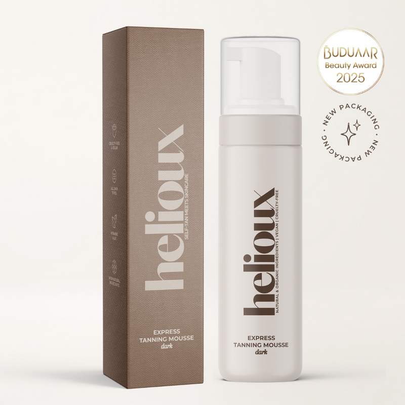 HELIOUX® EXPRESS SELF TAN MOUSSE MØRK