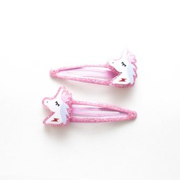 Duo Barrettes Premium Enfant - Sparkle Licornes Etincelantes