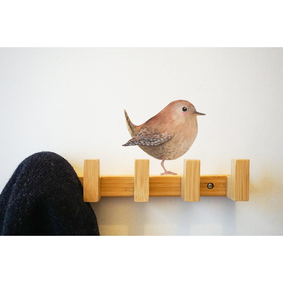 Wall sticker wren