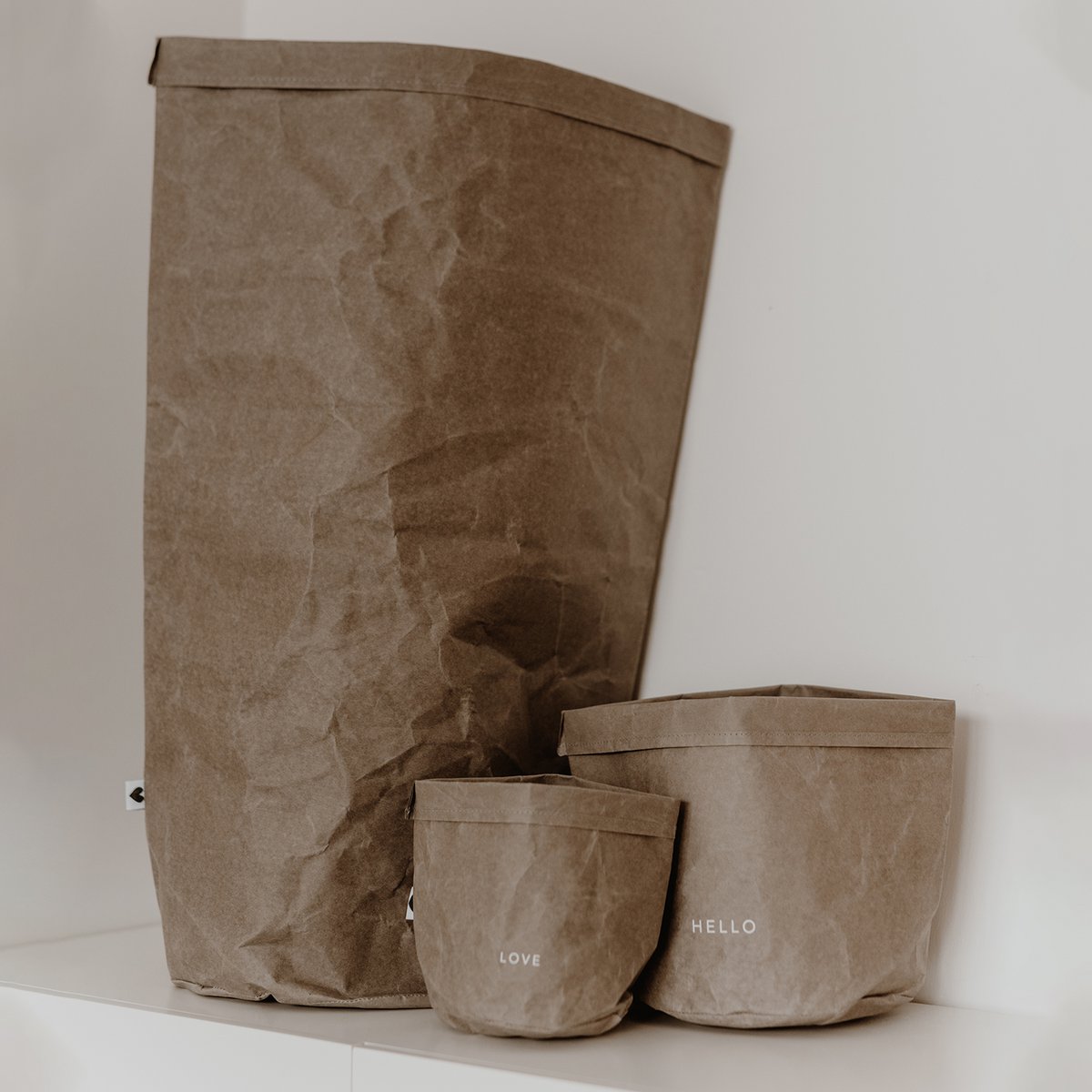 Paperbag 78cm szary (zestaw = 6 sztuk)