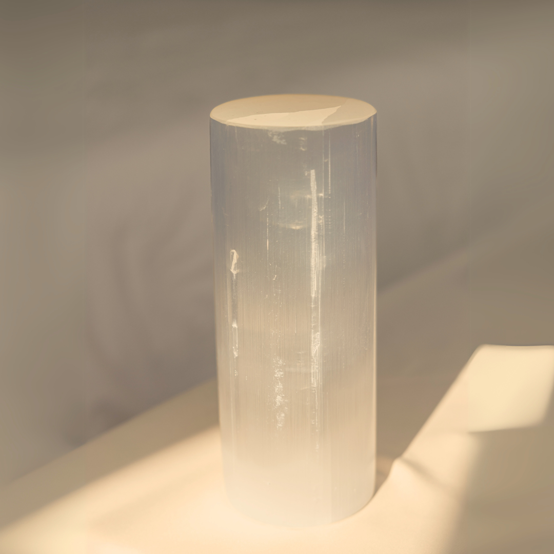 Selenite lampcilinder