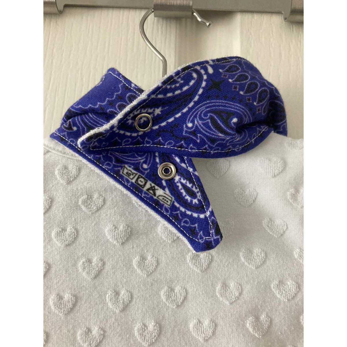 Echarpe Drool Paisley Bleu