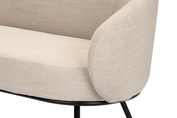 Mars 2-personers sofa beige