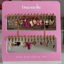 SWEET CRUSH HOOP PINK – Orecchino singolo