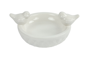 Vogelbad Jorinda S wit - L19,5B19,5H10CM