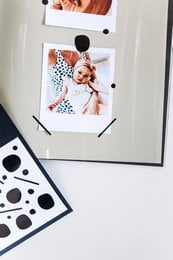 Bubble photo stickers large