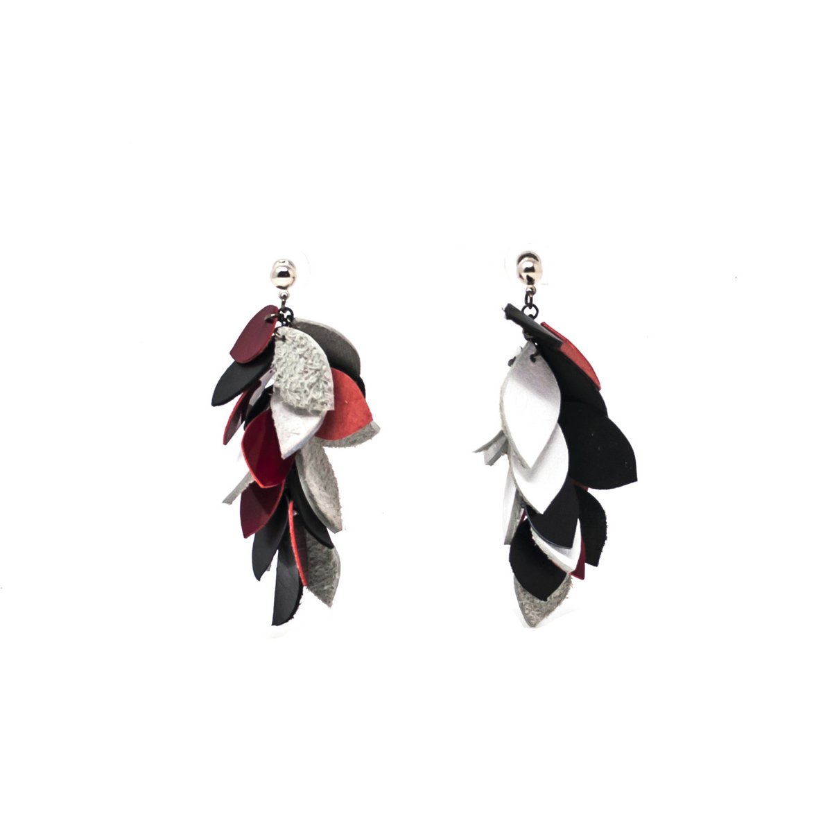 black white and red