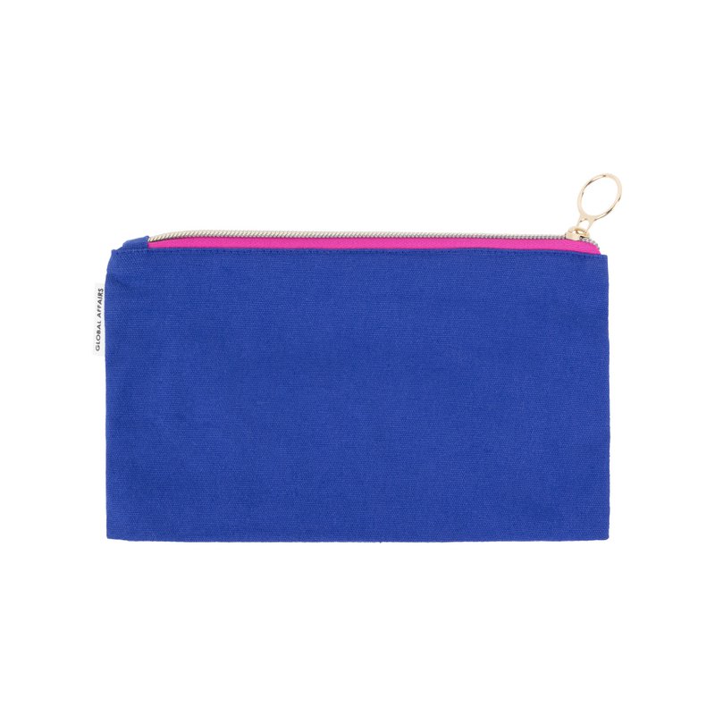 Pouch LOVE Blue