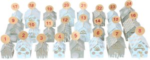 ADVENTSKALENDER HÄUSER 24 TEILIGES SET (HOFF4813)