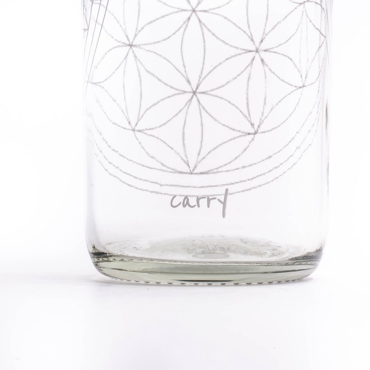 BLOEM VAN HET LEVEN Glazen fles van 1,0 l