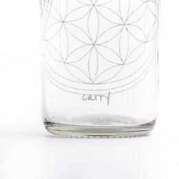 FIORE DELLA VITA Bottiglia in vetro da 1,0 l