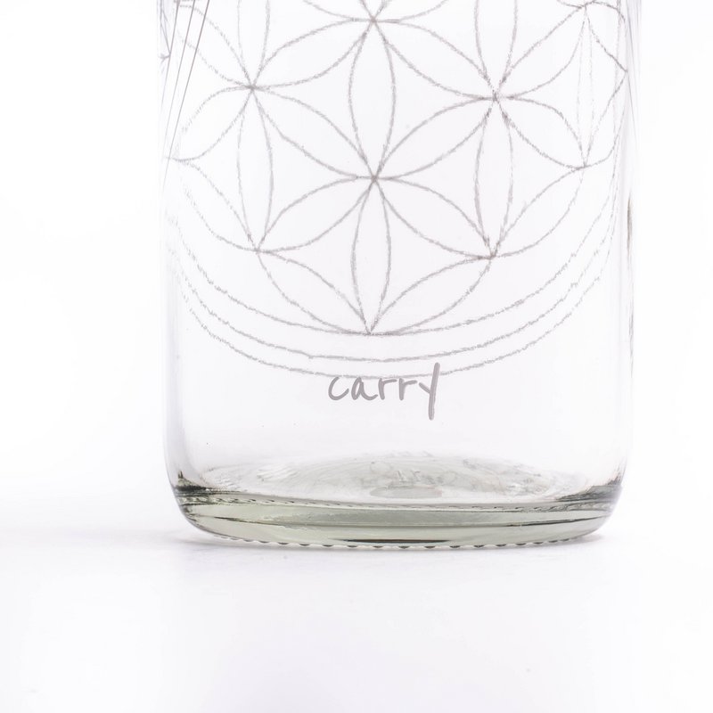 FIORE DELLA VITA Bottiglia in vetro da 1,0 l