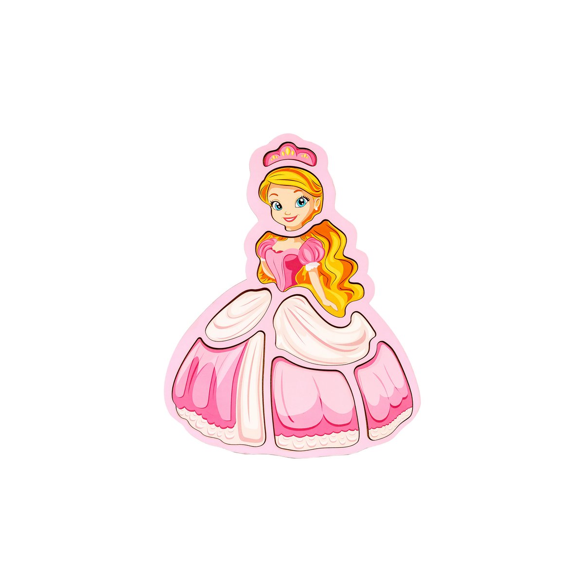 Wooden Princess Puzzle for Kids