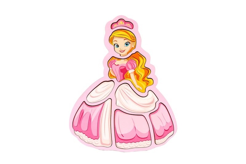 Wooden Princess Puzzle for Kids