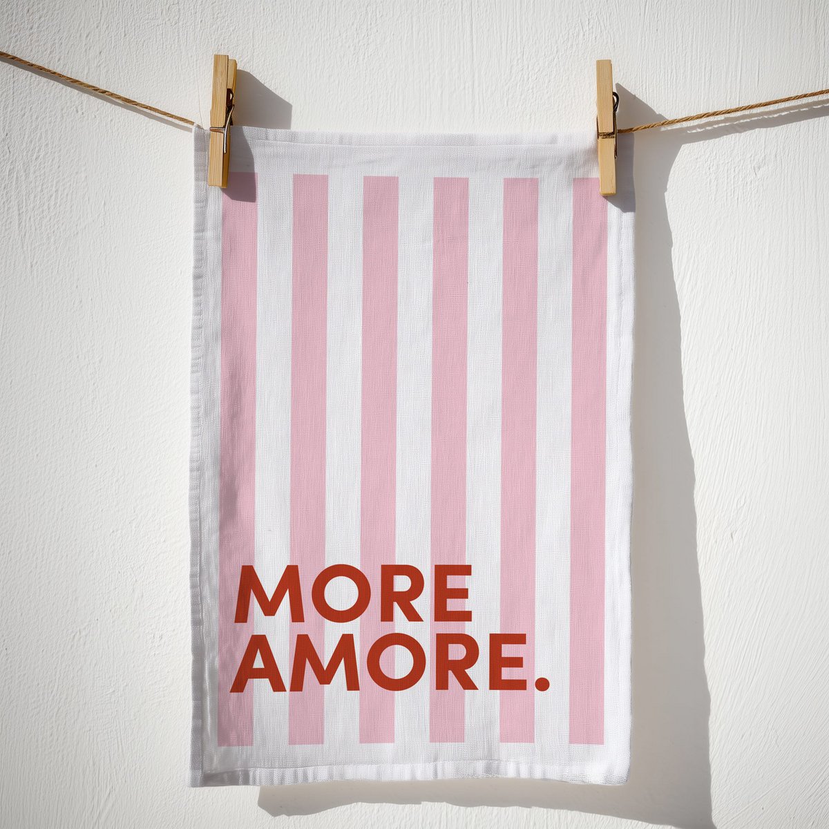 Geschirrtuch Bio Baumwolle - More Amore - Nr. 8