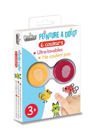 Pack 6 Fingerstempelkissen