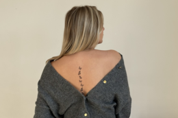 Tymczasowy tatuaż bransoletka Sioou Butterfly x5