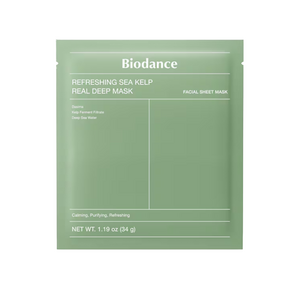 Biodance – Verfrissend echt diep masker van zeekelp