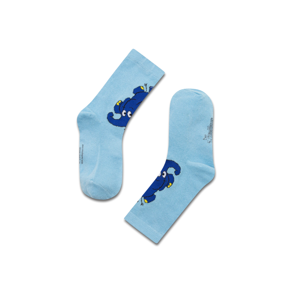 koaa – Der Elefant "Fußstand" – Socks blue